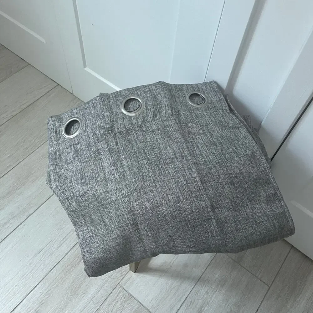 HomeGoods Set of 4 Gray Drapes